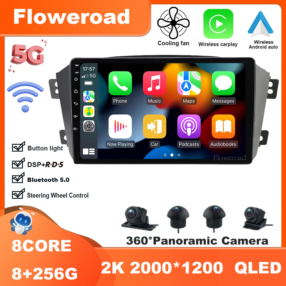 9 дюймов Android 13 для Geely Emgrand X7 2011-2019 автомобильный радиоприемник мультимедийный видеонаблюдение Стерео GPS Carplay Авто BT5.0 DVD 5GWiFi
9 дюймов Android 13 для Geely Emgrand X7 2011-2019 автомобильный радиоприемник мультимедийный видеонаблюдение Стерео GPS Carplay Авто BT5.0 DVD 5GWiFi