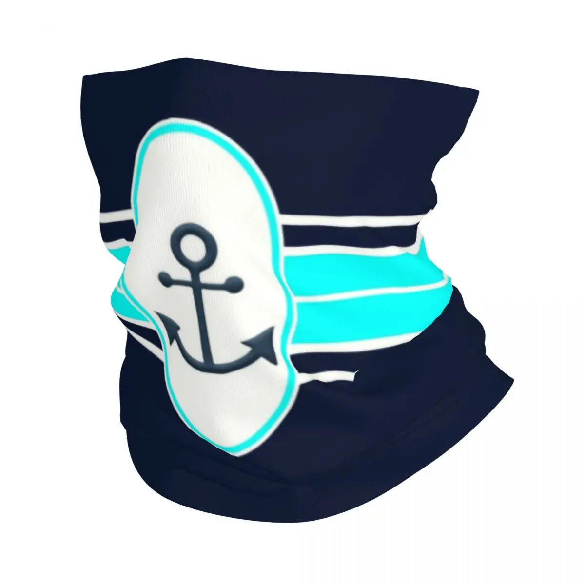 

Морской темно-синий якорь бандана Шея Гетры для лыж кемпинга женщин мужчин шарф для плавания моряка
