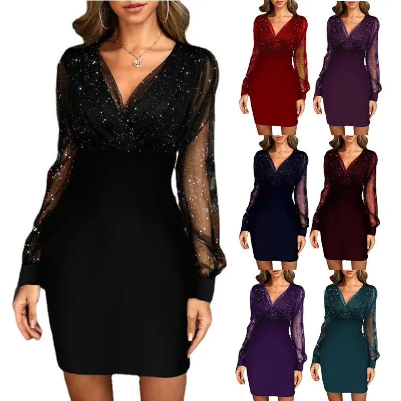 Long Sleeved Formal Slim Fitting Dress For Women, Women summer dress, Summer sundress, Dress renda, Package hip skirt, Tight
Long Sleeved Formal Slim Fitting Dress For Women, Women summer dress, Summer sundress, Dress renda, Package hip skirt, Tight