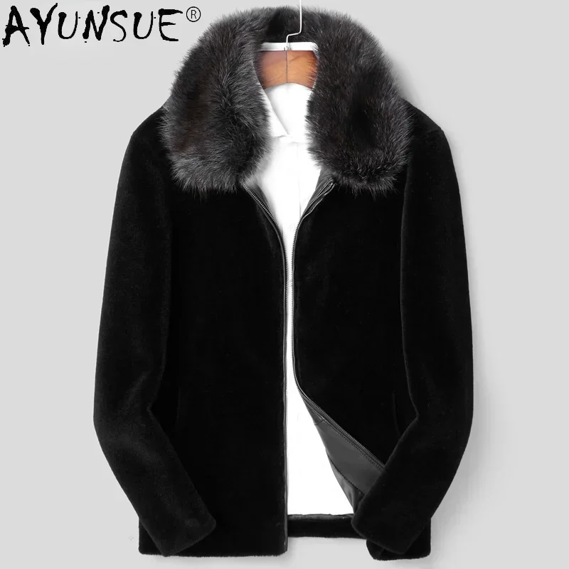 Куртка AYUNSUE Gxy852 Мужская короткая, повседневная короткая с воротником из мягкого меха енота, зимняя, 2024
Куртка AYUNSUE Gxy852 Мужская короткая, повседневная короткая с воротником из мягкого меха енота, зимняя, 2024