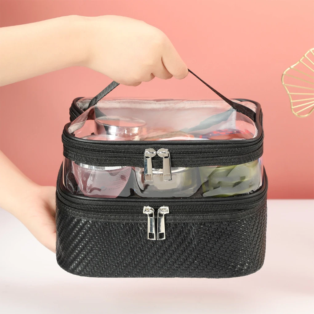 Portable Makeup Bag - Waterproof And Dust-proof For Travel And Daily Durable Stationery Cosmetic Bag Black Braid
Portable Makeup Bag - Waterproof And Dust-proof For Travel And Daily Durable Stationery Cosmetic Bag Black Braid