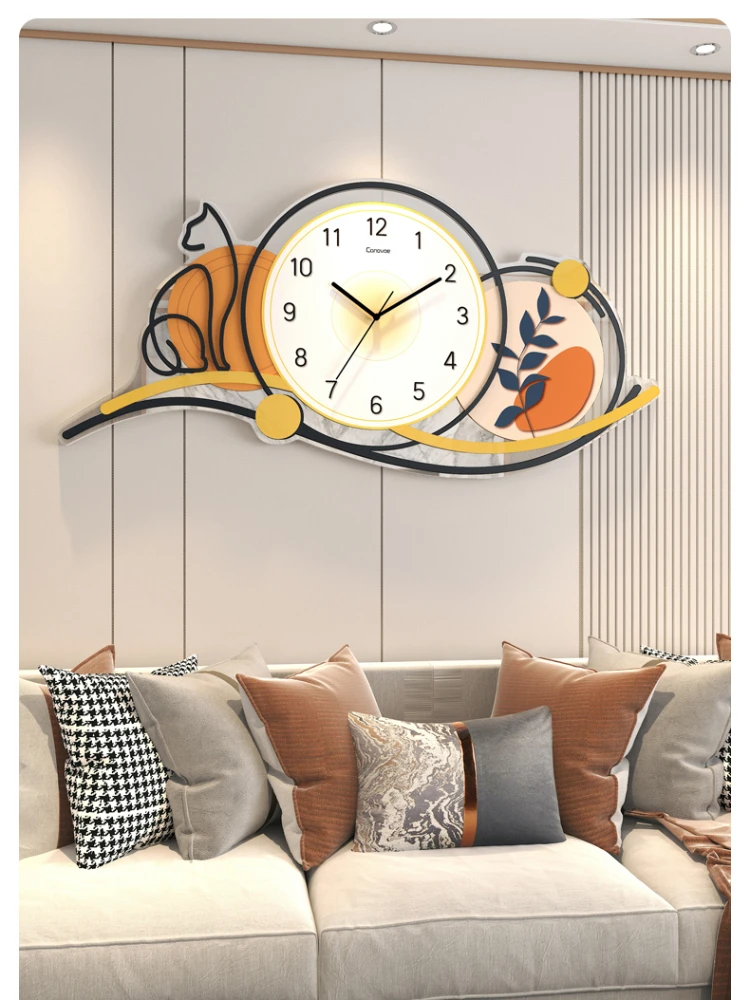 New Creative Wall Watch Living Room Home Fashion Silent Wall Clock Environmental Protection Board Wall Ornament Home Decor Gift
New Creative Wall Watch Living Room Home Fashion Silent Wall Clock Environmental Protection Board Wall Ornament Home Decor Gift