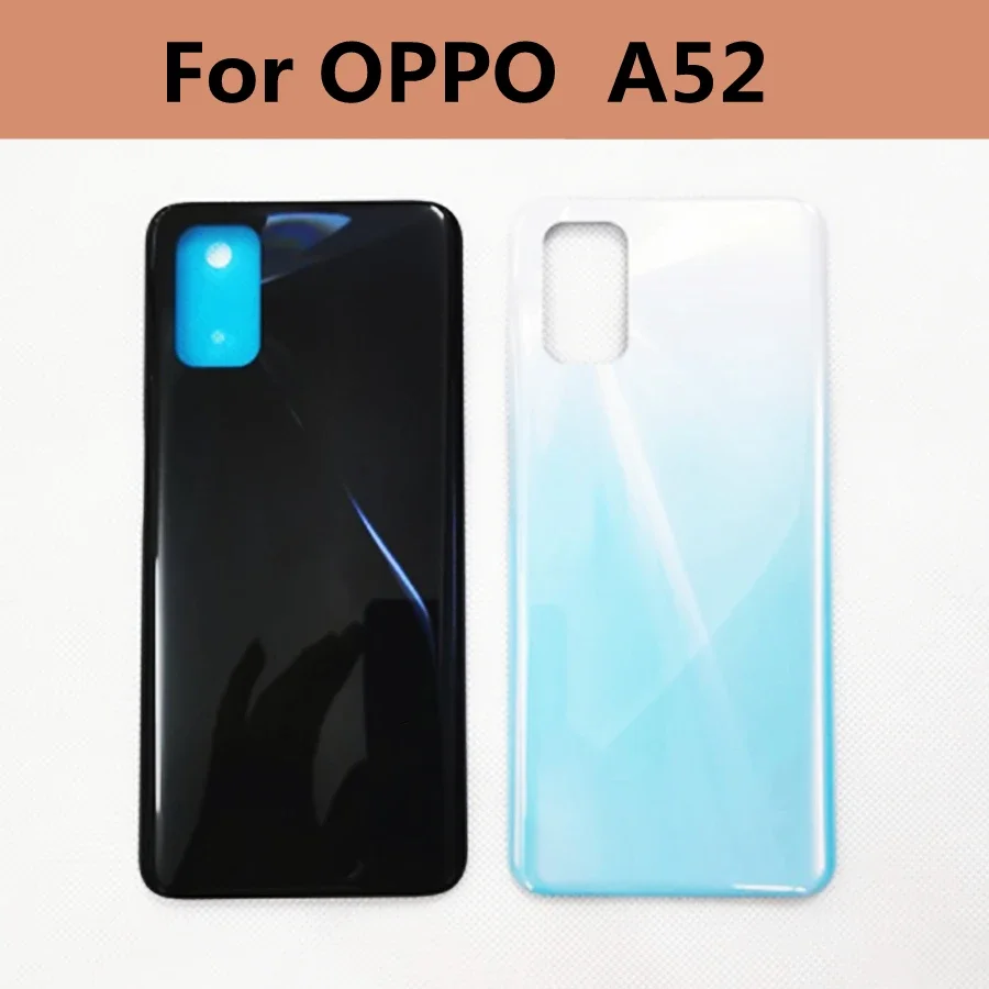 

6,5 "для Oppo A52 ремонт крышки аккумулятора для OPPO A 52 A52 задняя крышка аккумулятора дверной корпус пластиковая фотография