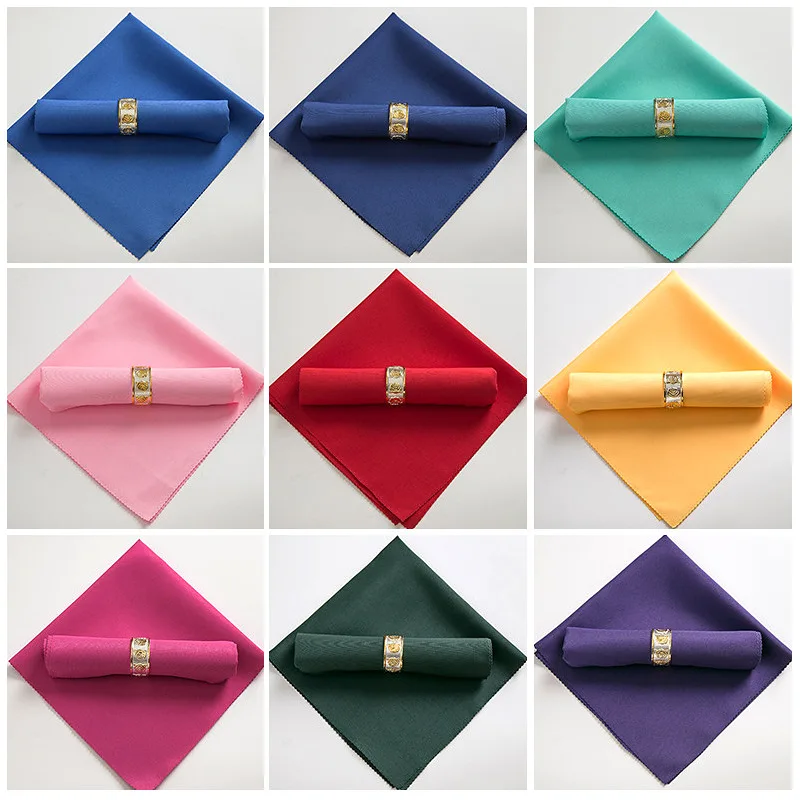 12Pcs Square Serving Napkins Fabric Kitchen Towel Table Dinner Handkerchief For Wedding Party Kitchen Home Decoration 48*48cm
12Pcs Square Serving Napkins Fabric Kitchen Towel Table Dinner Handkerchief For Wedding Party Kitchen Home Decoration 48*48cm