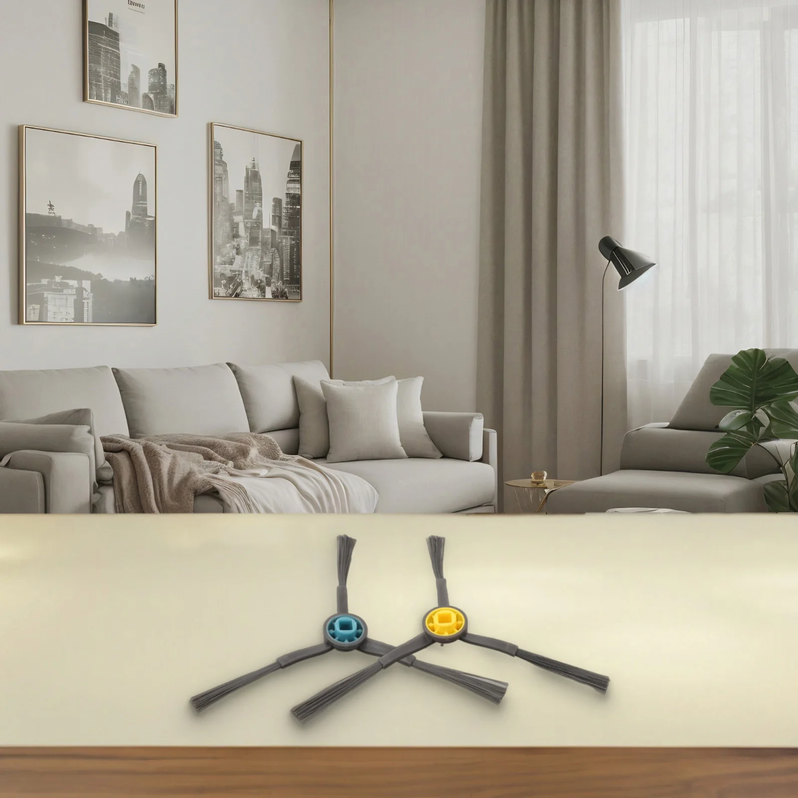 Improved Cleaning Efficiency with Side Brushes for Midea M9/For E10S Robot Vacuum Cleaner Dust & Debris Removal
Improved Cleaning Efficiency with Side Brushes for Midea M9/For E10S Robot Vacuum Cleaner Dust & Debris Removal