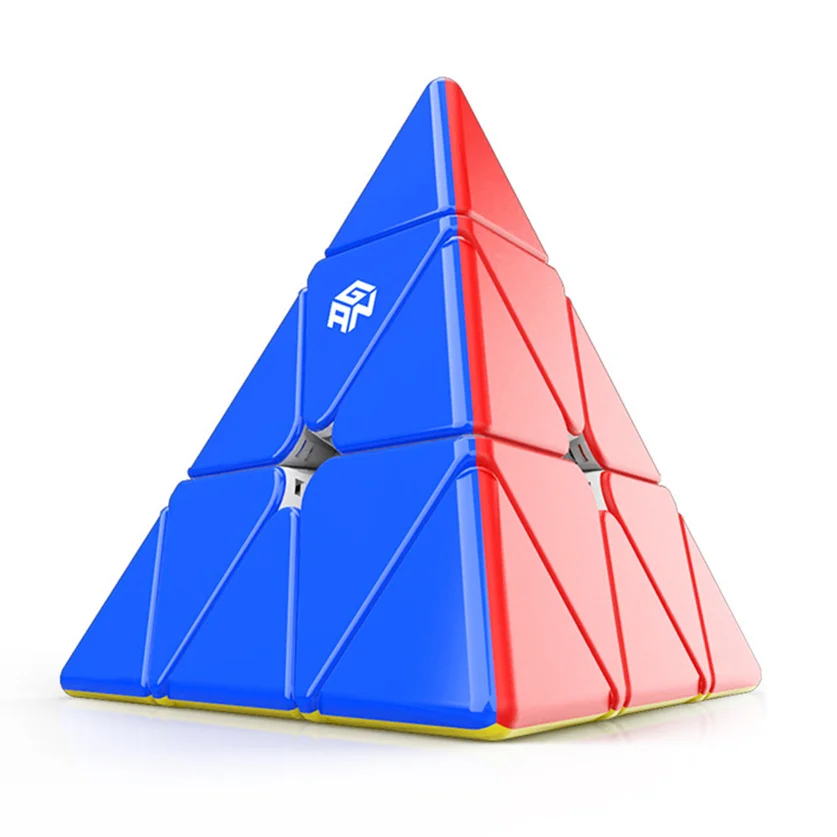 

GAN Pyraminx M 3x3x3 Магнитный скоростной волшебный нео-куб 3x3 без наклеек головоломка образовательные игрушки для детей Подарки для мальчиков