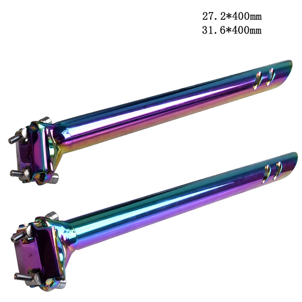 SHIKRA Mountain Bike Colorful Seat Tube 27.2 * 400mm Seat Tube 31.6 Hollow Colored Seat Rod Bicycle Accessories
SHIKRA Mountain Bike Colorful Seat Tube 27.2 * 400mm Seat Tube 31.6 Hollow Colored Seat Rod Bicycle Accessories
