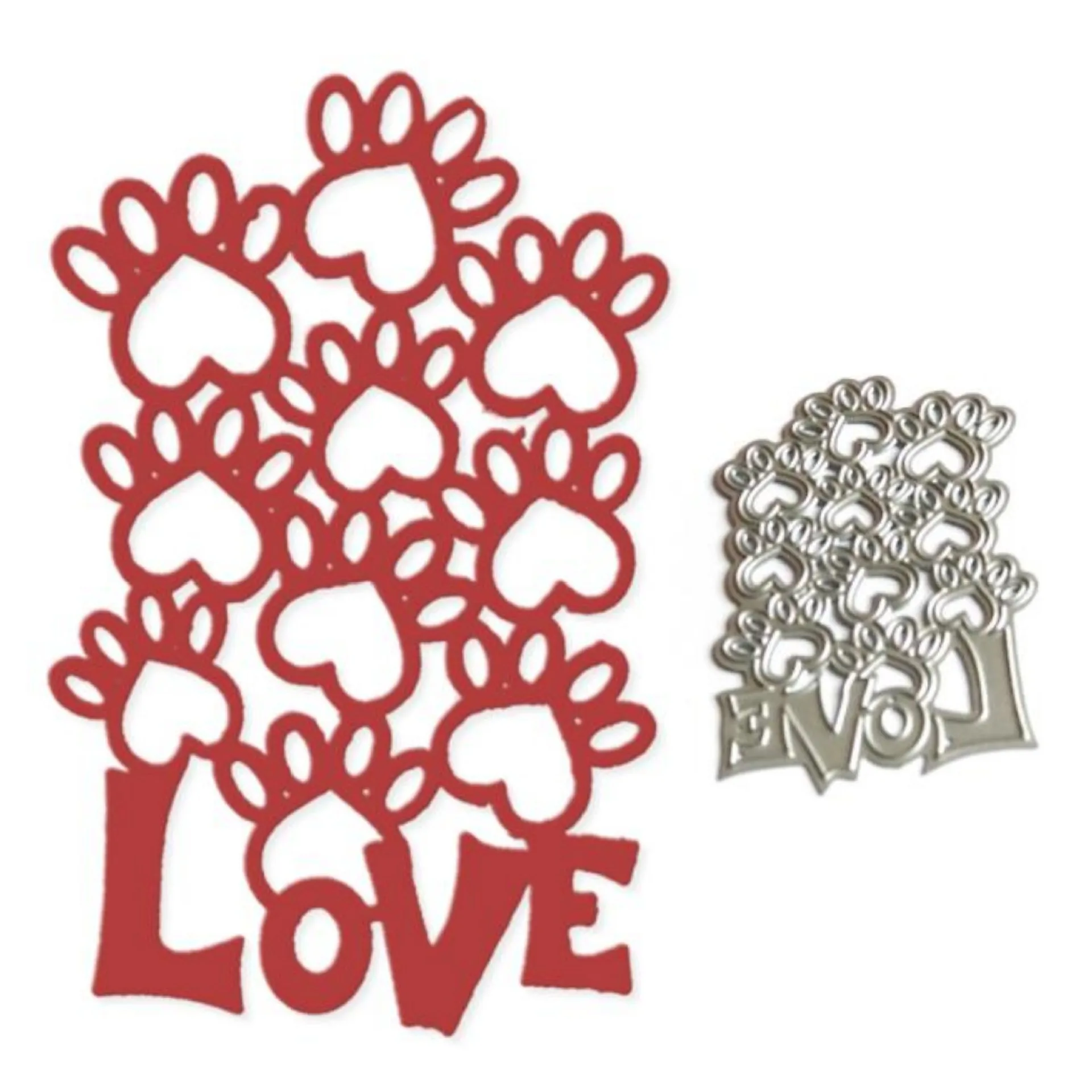 Love Foot Metal Cut Dies Stencils for Scrapbooking Stamp/Photo Album Decorative Embossing DIY Paper Cards
Love Foot Metal Cut Dies Stencils for Scrapbooking Stamp/Photo Album Decorative Embossing DIY Paper Cards