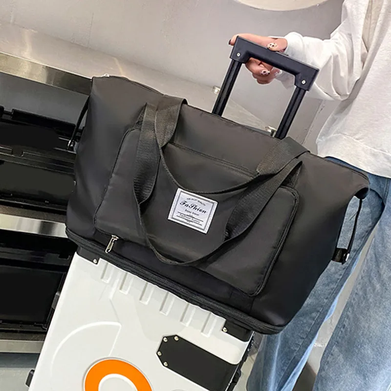 Travel Bag Hand Bag Female Outdoor short-distance Travel Luggage Bag Dry And Wet Separation Sports Gym Waterproof
Travel Bag Hand Bag Female Outdoor short-distance Travel Luggage Bag Dry And Wet Separation Sports Gym Waterproof