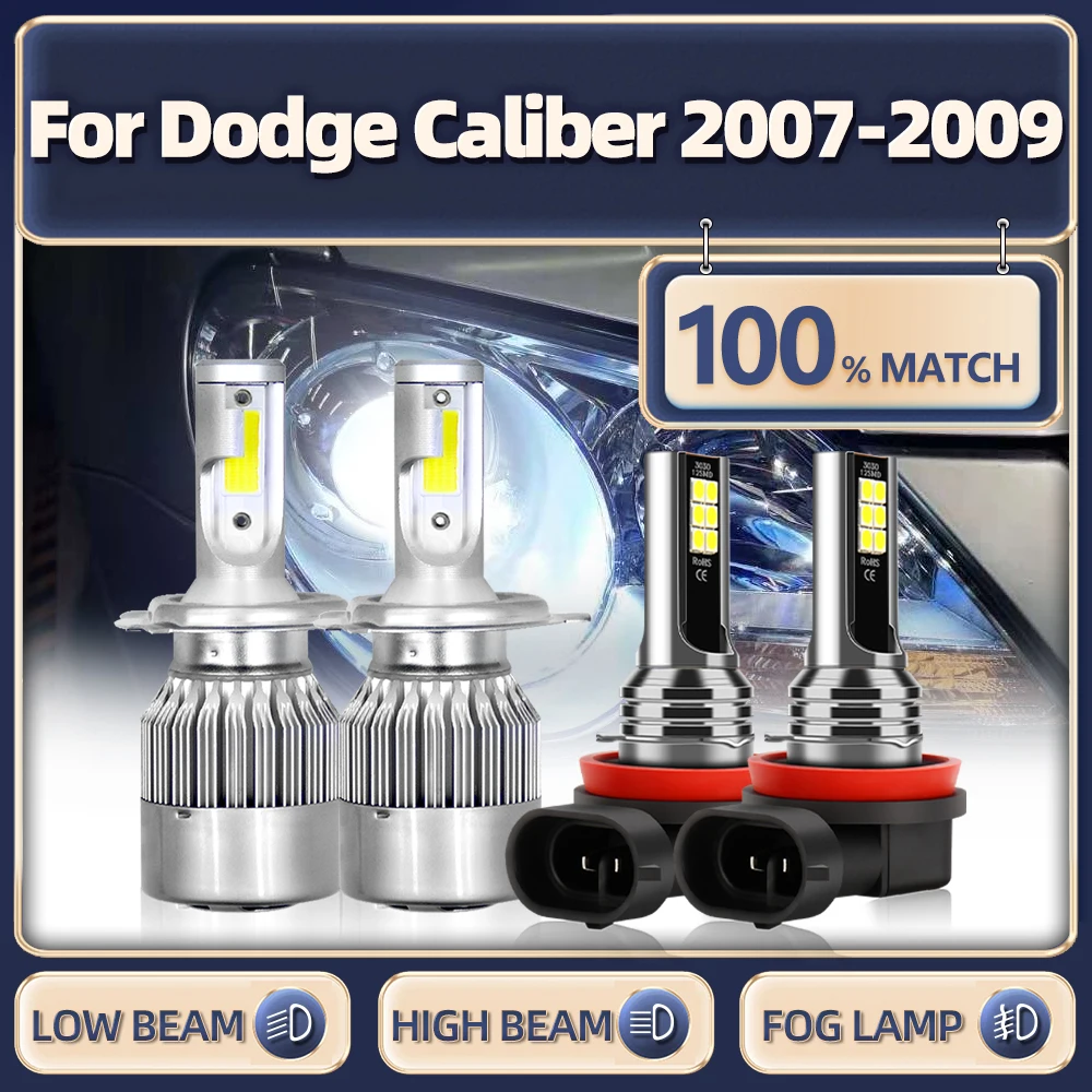 Canbus LED Headlight Bulbs 40000LM 240W Car Headlamp 12V 6000K White Turbo Auto Fog Light For Dodge Caliber 2007 2008 2009
Canbus LED Headlight Bulbs 40000LM 240W Car Headlamp 12V 6000K White Turbo Auto Fog Light For Dodge Caliber 2007 2008 2009