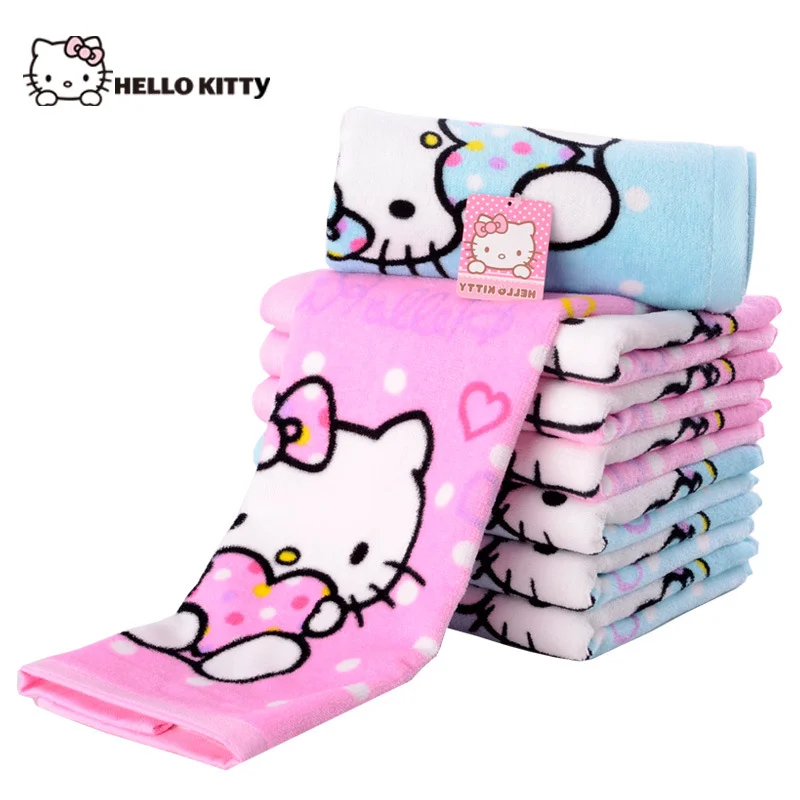 Kawaii Sanrio Hello Kitty Towel Cartoon Cotton Printing Absorbs Water Does Not Shed Hair Does Not Fade Quick Dry Soft Towel
Kawaii Sanrio Hello Kitty Towel Cartoon Cotton Printing Absorbs Water Does Not Shed Hair Does Not Fade Quick Dry Soft Towel