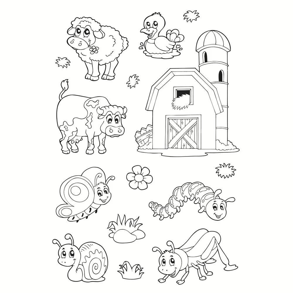 Cute Animals Clear Stamps Seal for DIY Scrapbooking Card Transparent Stamps Making Photo Album Crafts Decoration New Stamps
Cute Animals Clear Stamps Seal for DIY Scrapbooking Card Transparent Stamps Making Photo Album Crafts Decoration New Stamps