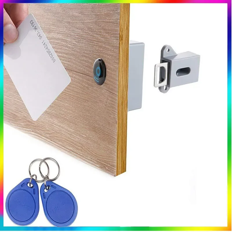 Electronic Lock Locker RFID Cabinet Lock Invisible Sensor Lock Hidden Drawer Locks Keyless Child Safety Lock
Electronic Lock Locker RFID Cabinet Lock Invisible Sensor Lock Hidden Drawer Locks Keyless Child Safety Lock