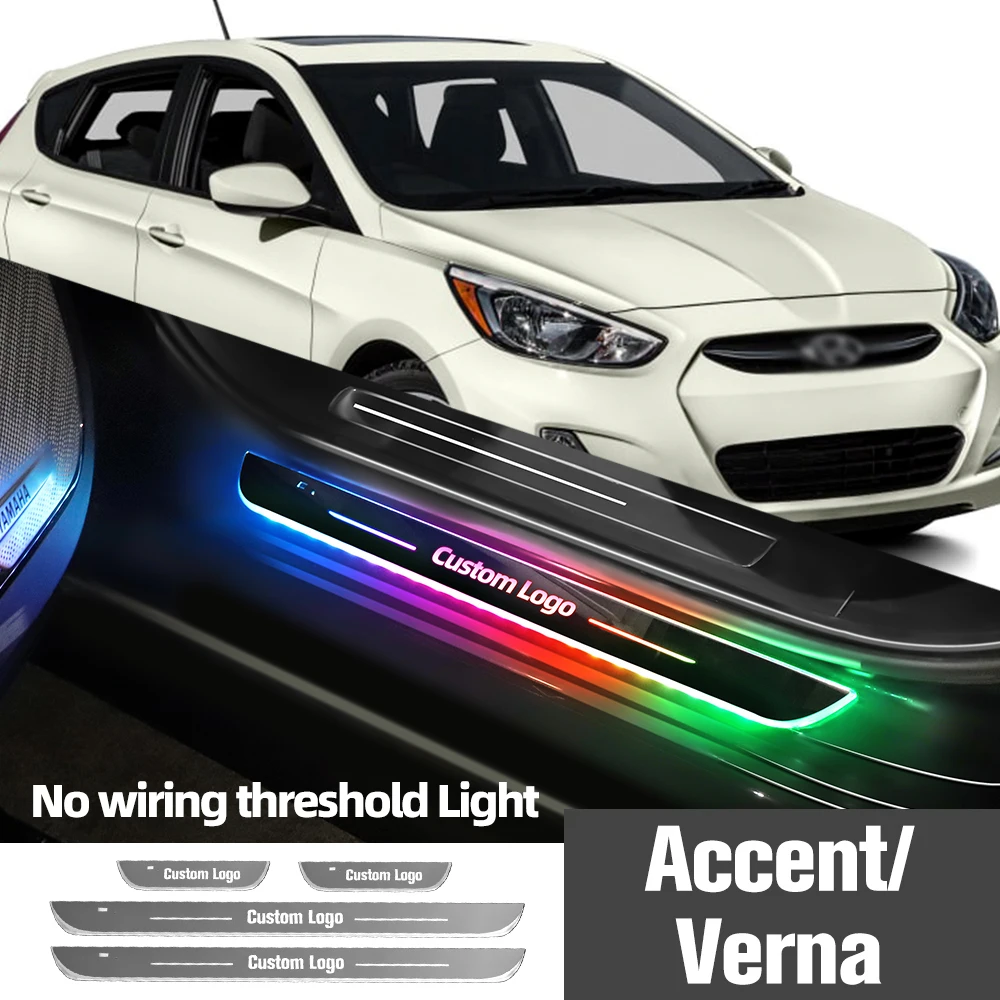 For Hyundai Accent Verna 2005-2023 2017 2020 Car Door Sill Light Customized Logo LED Welcome Threshold Pedal Lamp Accessories
For Hyundai Accent Verna 2005-2023 2017 2020 Car Door Sill Light Customized Logo LED Welcome Threshold Pedal Lamp Accessories