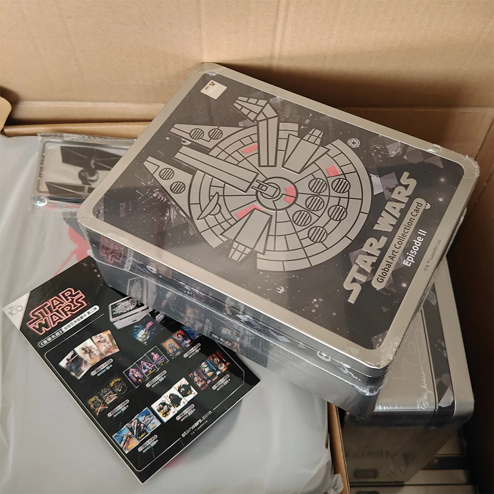 

Wholesale Star Wars Card The Version of The Treasured Movie Cards Starry Sky Illustration Cards Limited Collectible Card