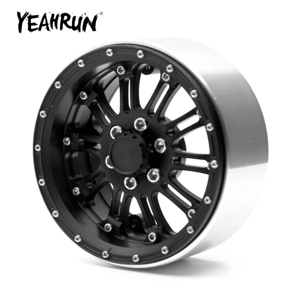 YEAHRUN, 4 шт., 2,2 дюйма, алюминиевый сплав, Beadlock, колесный обод, ступица для осевого Wraith, TRX-4 TRX4 1/10, обновленные детали для радиоуправляемой модели гусеничного автомобиля
YEAHRUN, 4 шт., 2,2 дюйма, алюминиевый сплав, Beadlock, колесный обод, ступица для осевого Wraith, TRX-4 TRX4 1/10, обновленные детали для радиоуправляемой модели гусеничного автомобиля