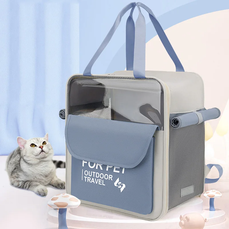 Pet Cat Backpack Breathable Large Space Cat Carrier Travel Backpack For Cats Small Dogs Portable Backpack Carrying Pet Supplies
Pet Cat Backpack Breathable Large Space Cat Carrier Travel Backpack For Cats Small Dogs Portable Backpack Carrying Pet Supplies