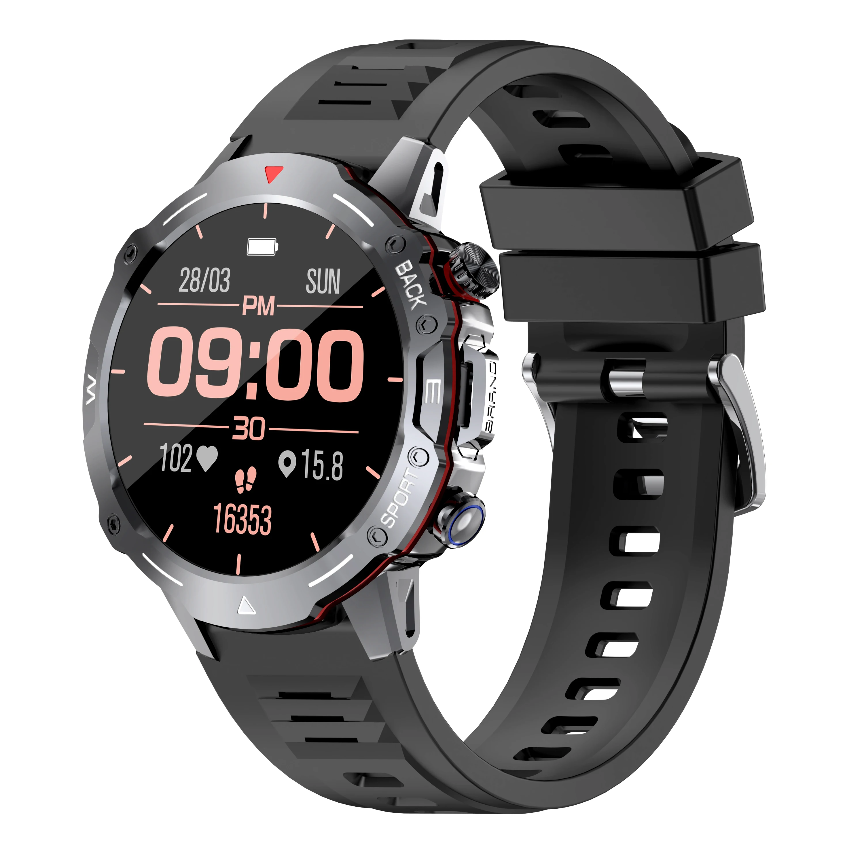 

1.39" Bluetooth Call Smart Watch Men Sports Fitness Tracker Watches IP68 Waterproof 2024 New Fashionable Smartwatch for Android