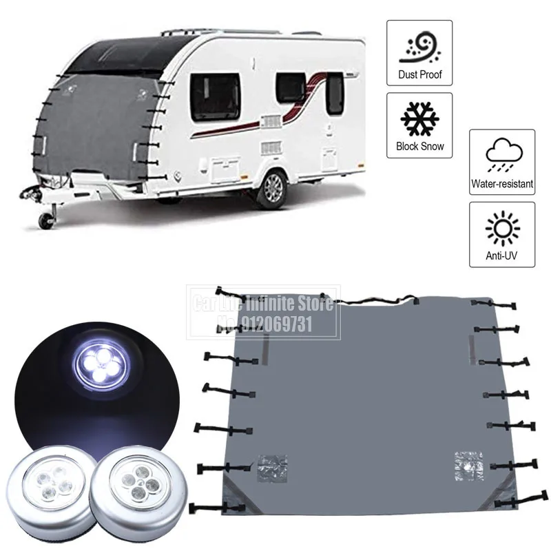 Caravan Front Towing Cover Protector Waterproof Caravan Towing Hitch Cover Rain Snow Dust Dustproof Protector For RV Tailer
Caravan Front Towing Cover Protector Waterproof Caravan Towing Hitch Cover Rain Snow Dust Dustproof Protector For RV Tailer