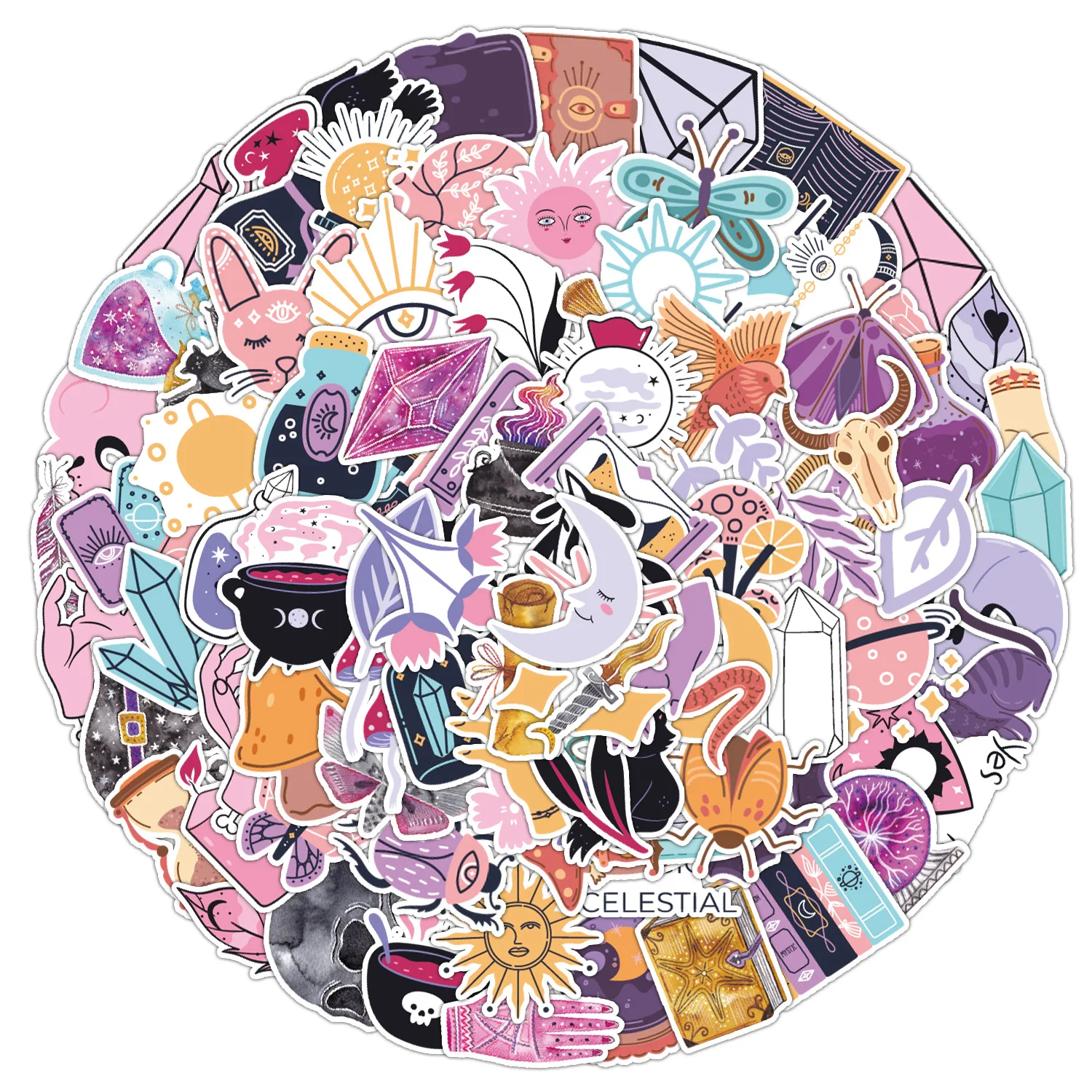 100 Pieces/Pack of Purple Stickers Enchanter Magic Laptop Skateboard Kawaii Waterproof Decorative Cocktail Cola Cup Sticker
100 Pieces/Pack of Purple Stickers Enchanter Magic Laptop Skateboard Kawaii Waterproof Decorative Cocktail Cola Cup Sticker