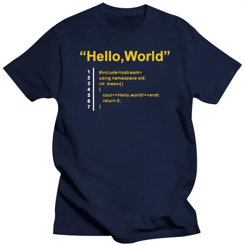 Новинка, футболка Hello World, подарок, забавный подарок для папы, мужчин, мужа, парня, Гейка, командный программатор, рождение, любовь, мир, футболка
Новинка, футболка Hello World, подарок, забавный подарок для папы, мужчин, мужа, парня, Гейка, командный программатор, рождение, любовь, мир, футболка