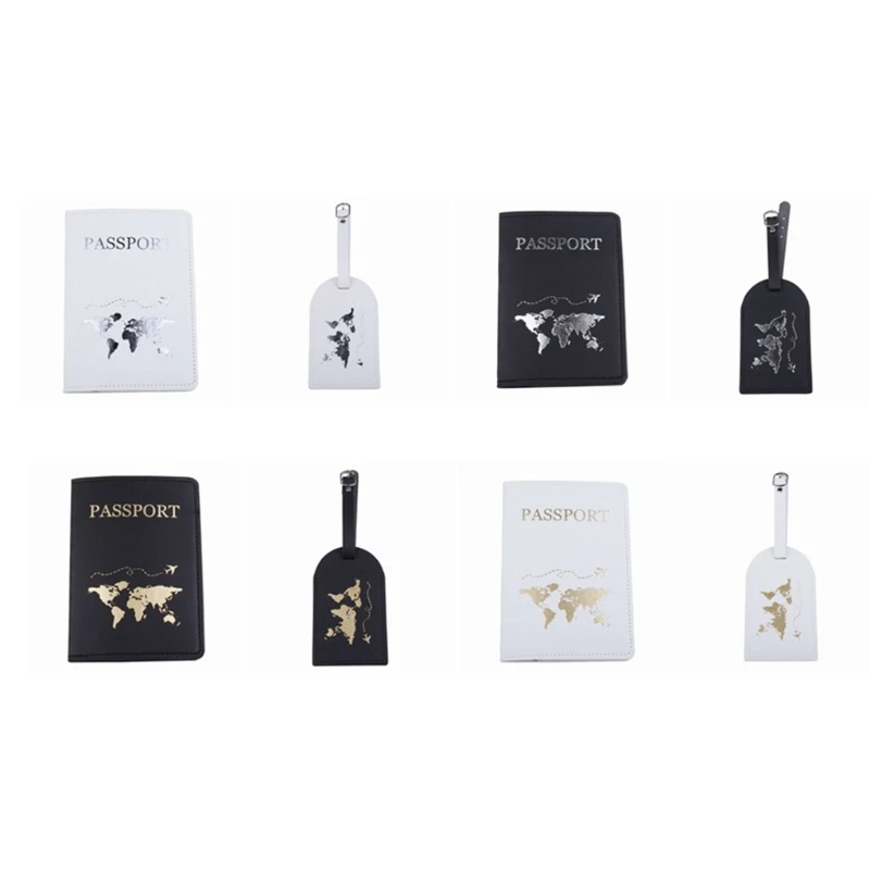1Set PU Leather Luggage Bag Tag Passport for CASE Cover Wallet for Couples Wedding Gift Travel
1Set PU Leather Luggage Bag Tag Passport for CASE Cover Wallet for Couples Wedding Gift Travel