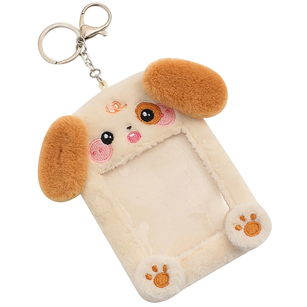 Plush Photocard Holder Keychain Cartoon Cat Dog Rabbit Idol Id Student Card Credit Card Case Protective Sleeves
Plush Photocard Holder Keychain Cartoon Cat Dog Rabbit Idol Id Student Card Credit Card Case Protective Sleeves