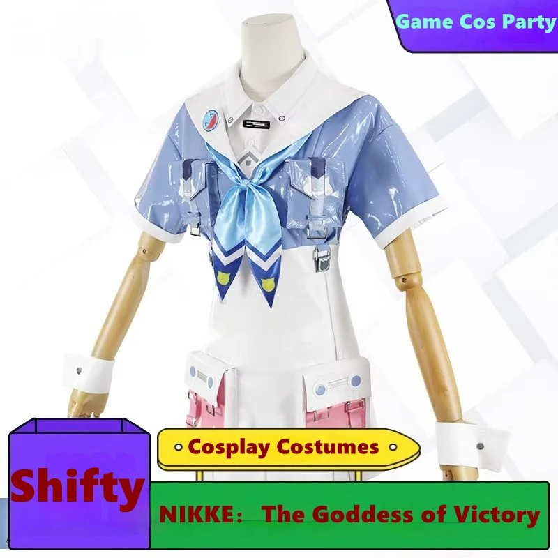 Game NIKKE:The Goddess of Victory Cosplay Shifty Costumes Anime Girls JK Dress Sailor Student Uniform Headwear Socks Accessories
Game NIKKE:The Goddess of Victory Cosplay Shifty Costumes Anime Girls JK Dress Sailor Student Uniform Headwear Socks Accessories