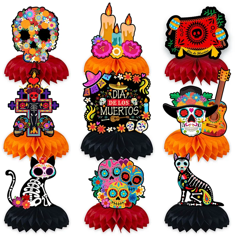Halloween Honeycomb Decoration Ghost Festival Table Ornaments Day of the Dead Party Honeycomb Happy 2023 Halloween Day Decor 
Halloween Honeycomb Decoration Ghost Festival Table Ornaments Day of the Dead Party Honeycomb Happy 2023 Halloween Day Decor