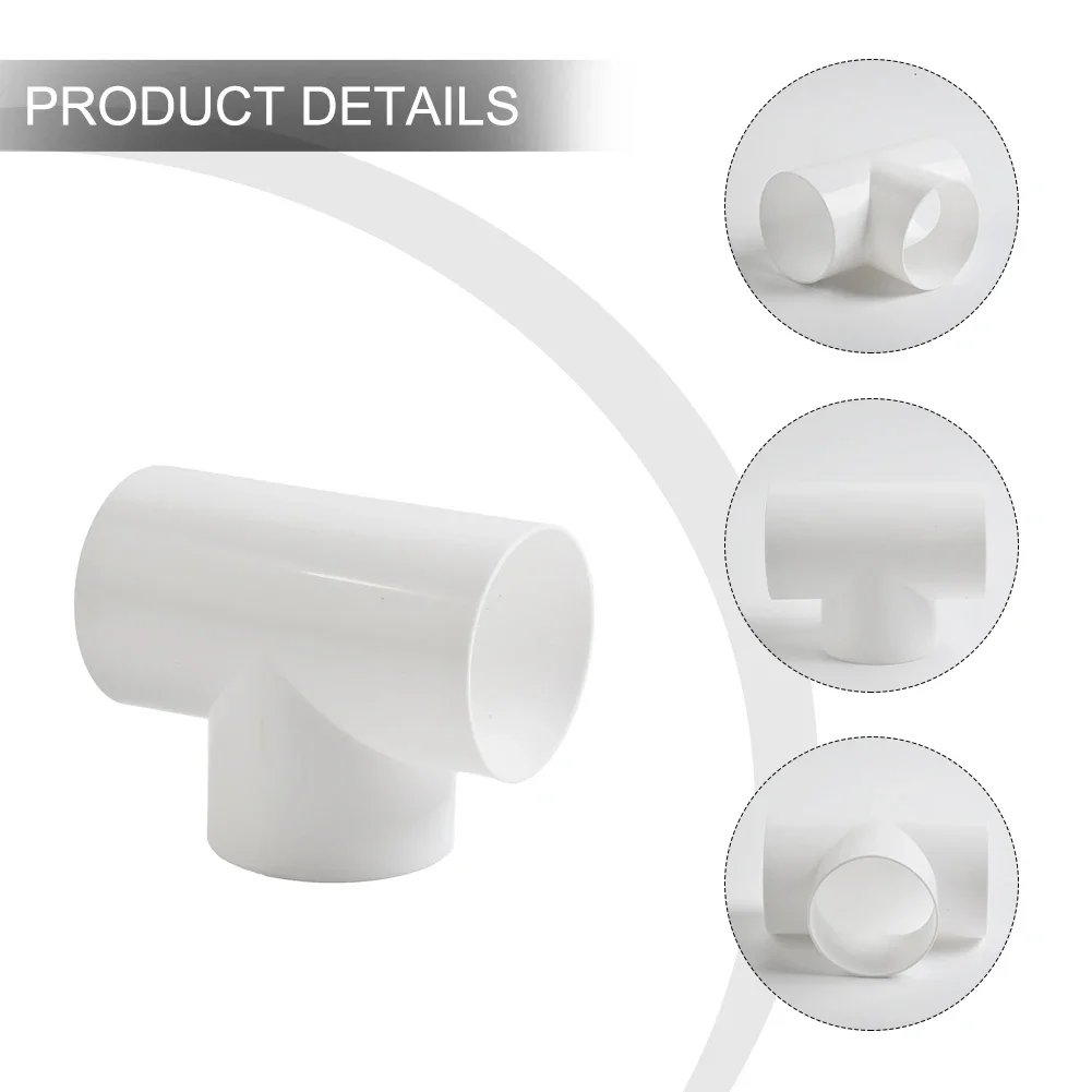 T/Y Shape Duct Connector For Extractor Fan Ventilation, 4in Ducting TY Splitter Connector, Use Clamps Or Tape For Air Tight Fit
T/Y Shape Duct Connector For Extractor Fan Ventilation, 4in Ducting TY Splitter Connector, Use Clamps Or Tape For Air Tight Fit