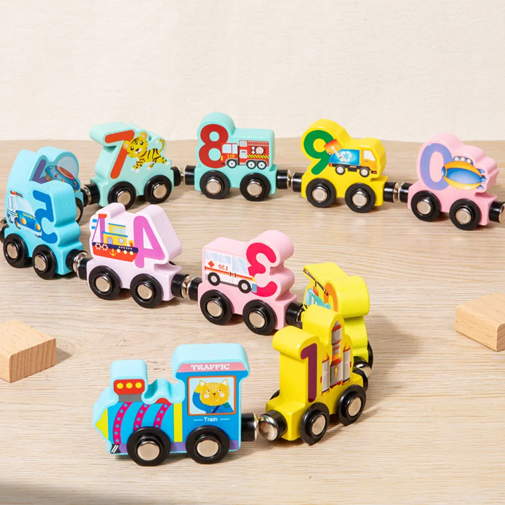 Montessori Magnetic Train Educational Toys Wooden Animal Dinosaur Number Puzzle Building Blocks Assembled Toys Birthday Gifts
Montessori Magnetic Train Educational Toys Wooden Animal Dinosaur Number Puzzle Building Blocks Assembled Toys Birthday Gifts
