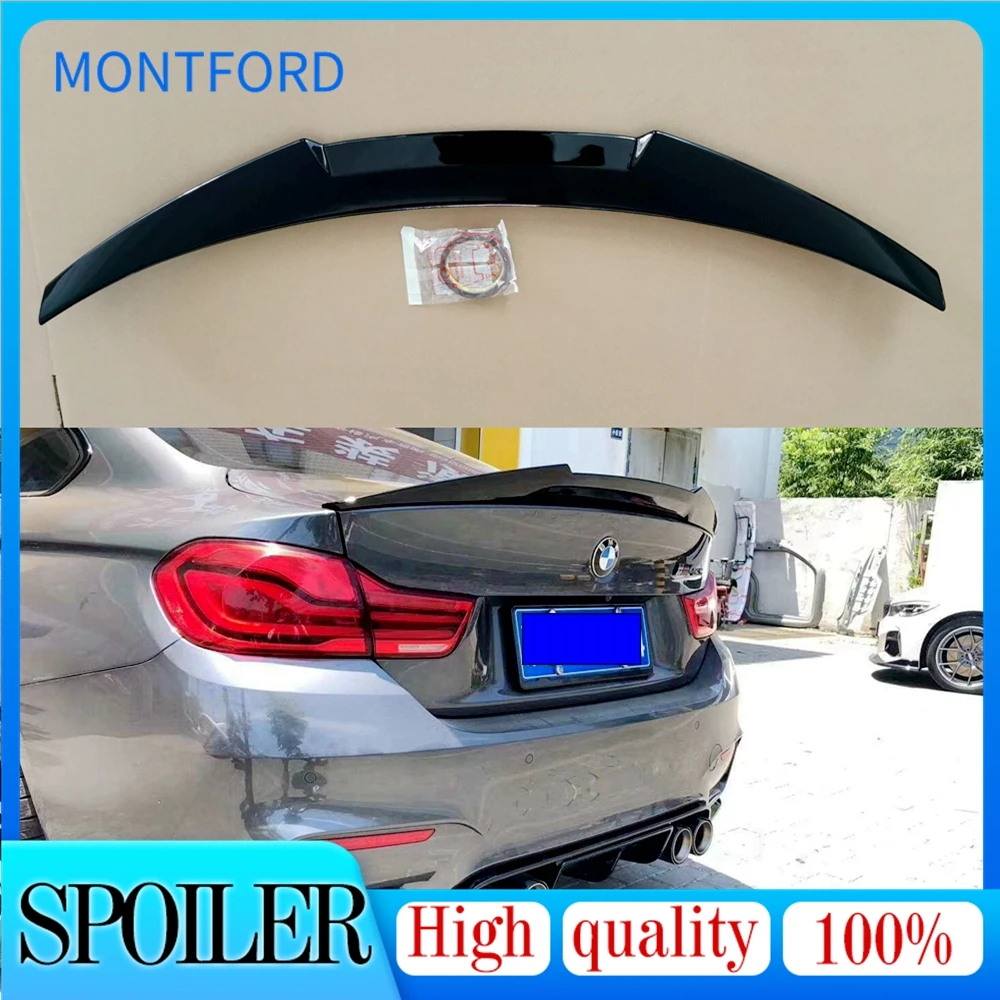 ABS Gloss black Rear Trunk Spoiler for BMW F82 M4 2014- 2019 Rear Wing Spoiler Boot Lid
ABS Gloss black Rear Trunk Spoiler for BMW F82 M4 2014- 2019 Rear Wing Spoiler Boot Lid