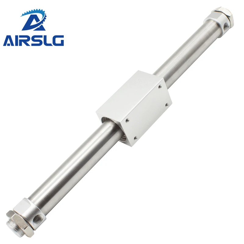 

Airtac Type Magnetic couple type rodless cylinder with long stroke RMS10 15 20 25 32 40 50 63-100 200 300 400 500 600 700 800