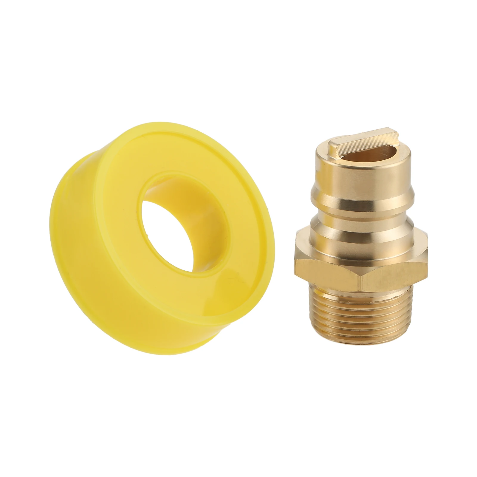 3/4" Male Quick Connect Plug Fittings Fits Dual Fuel Generator Regulator Exits Convert to Connect Natural Quick Connect Hose
3/4" Male Quick Connect Plug Fittings Fits Dual Fuel Generator Regulator Exits Convert to Connect Natural Quick Connect Hose