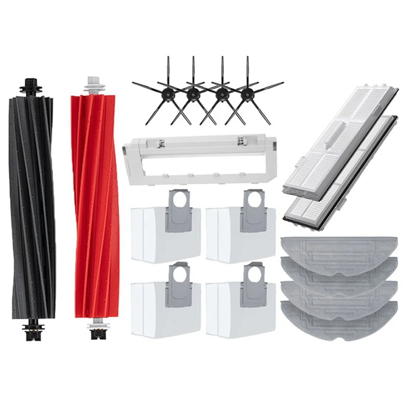 For Roborock S8 Pro Ultra Accessories Main Side Brush Hepa Filter Mop Choth Dust Bags Vacuum Cleaner Spare Replacement Parts
For Roborock S8 Pro Ultra Accessories Main Side Brush Hepa Filter Mop Choth Dust Bags Vacuum Cleaner Spare Replacement Parts