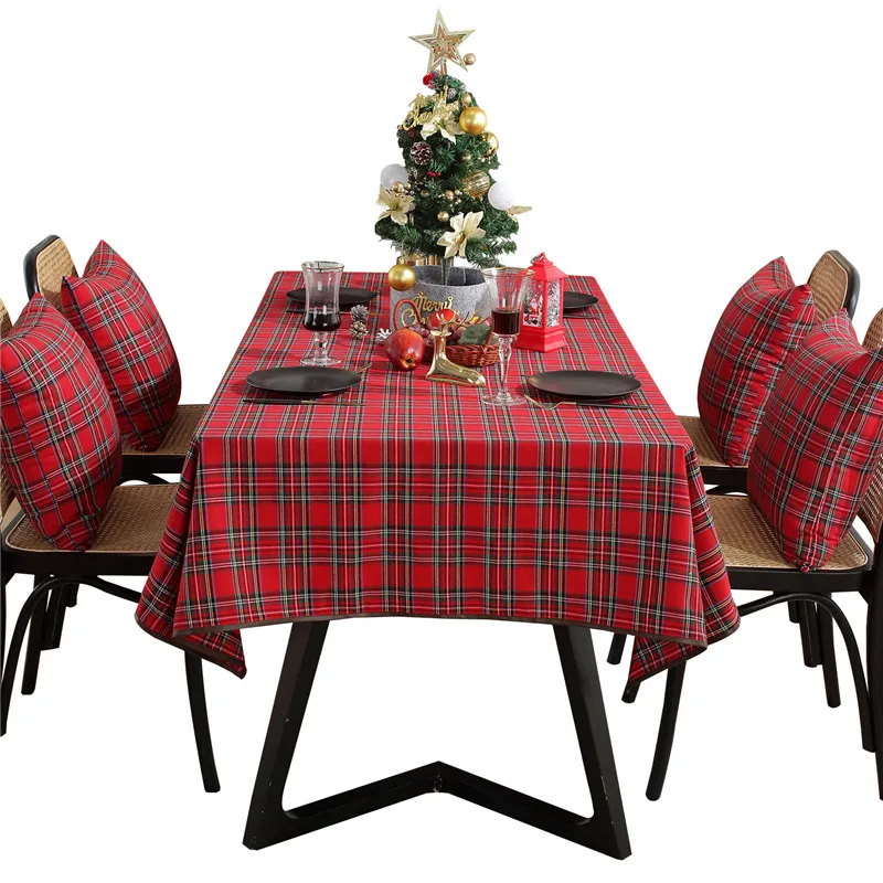 Table Cloth Nordic Style Tea Table Cloth Plaid Table Mat for New Year American Christmas Table Cloth Decoration
Table Cloth Nordic Style Tea Table Cloth Plaid Table Mat for New Year American Christmas Table Cloth Decoration