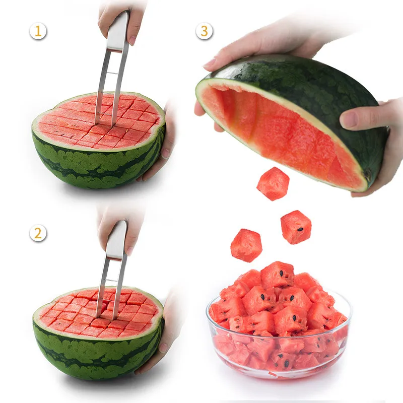 Multifunctional Fruit Splitter and Slicer, Kitchen Gadgets, Cut Watermelon Knife, Stainless Steel, Hot Sale, 2023
Multifunctional Fruit Splitter and Slicer, Kitchen Gadgets, Cut Watermelon Knife, Stainless Steel, Hot Sale, 2023