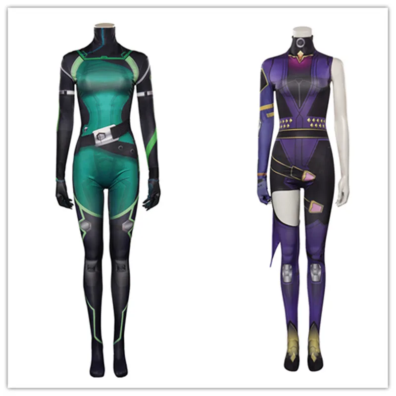Valorant Reyna Viper Cosplay Costume Game Adult Jumpsuit Outfits Halloween Carnival Party Suit for Women
Valorant Reyna Viper Cosplay Costume Game Adult Jumpsuit Outfits Halloween Carnival Party Suit for Women