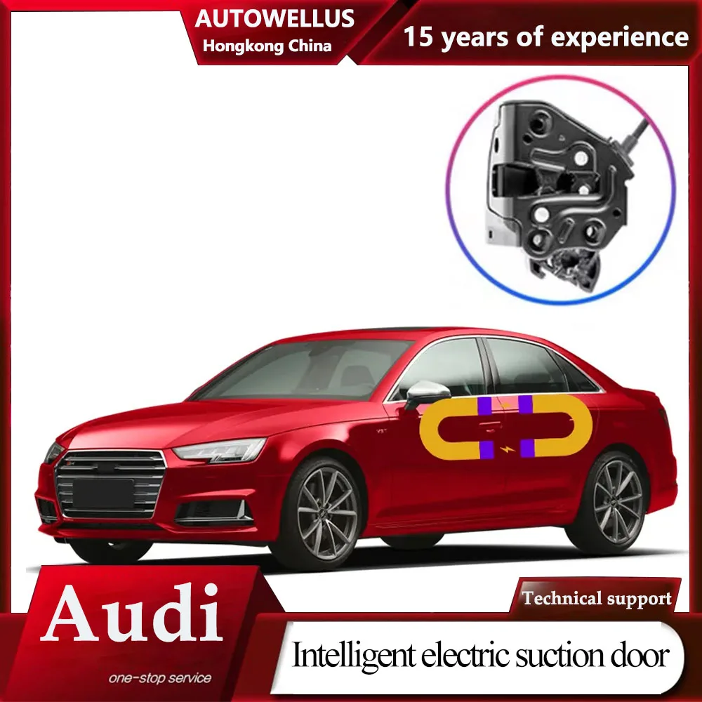 

Electric suction door For Audi S4 Automobile refitted automatic locks accessories door Soft Close auto Power tools