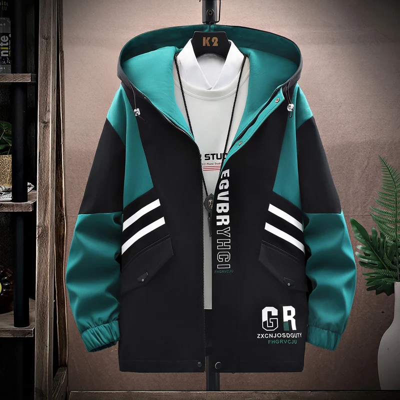 High Quality Men's Casual Hooded Jackets 2023 Spring Autumn Cargo Coats Streetwear Large Size 4XL Top Windbreaker Youth Clothing
High Quality Men's Casual Hooded Jackets 2023 Spring Autumn Cargo Coats Streetwear Large Size 4XL Top Windbreaker Youth Clothing