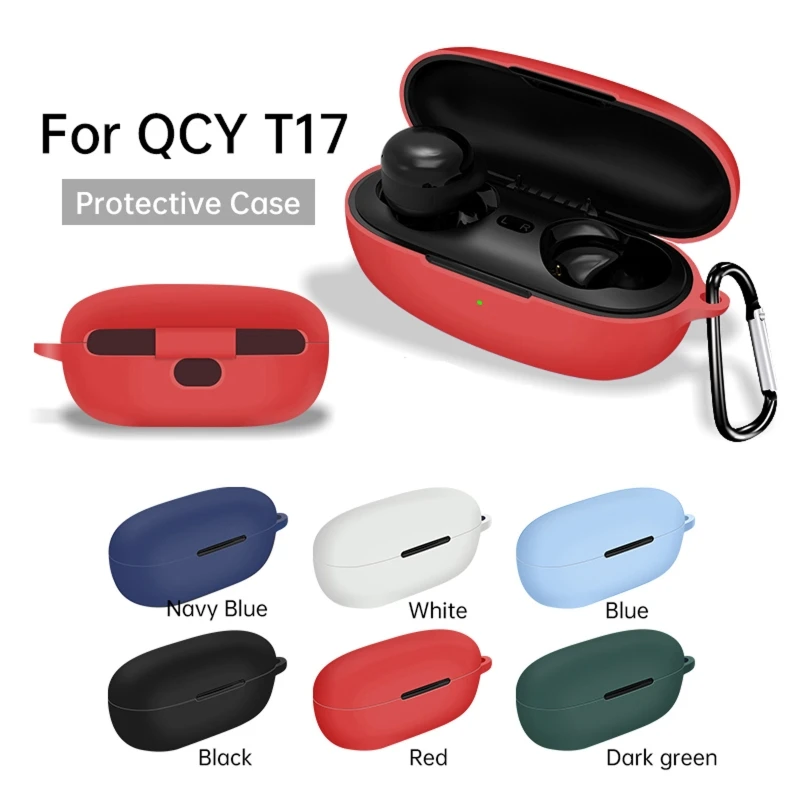 Силиконовый защитный чехол для QCY T17 Аксессуары для наушников Сменные чехлы Защитные держатели для кожи P9JD
Силиконовый защитный чехол для QCY T17 Аксессуары для наушников Сменные чехлы Защитные держатели для кожи P9JD