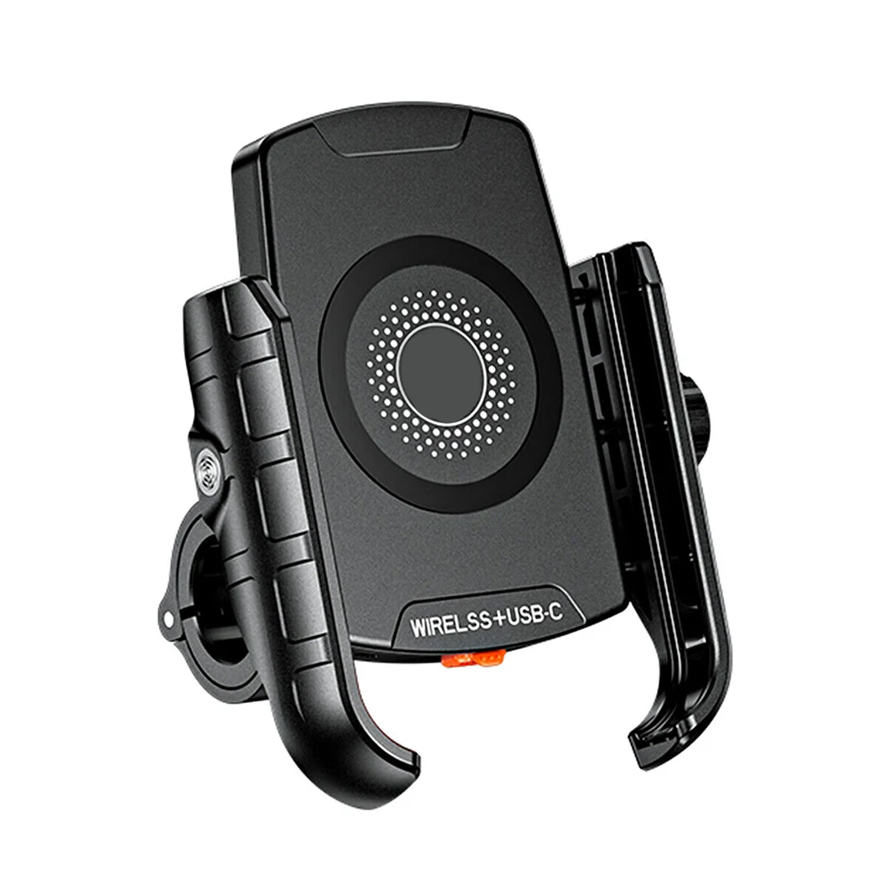 Phone Holder Motorcycle 15W+USB-C 18W 3.5-6.5 In Black Fast Charge 10W Stainless Steel Universal Wireless Charger
Phone Holder Motorcycle 15W+USB-C 18W 3.5-6.5 In Black Fast Charge 10W Stainless Steel Universal Wireless Charger