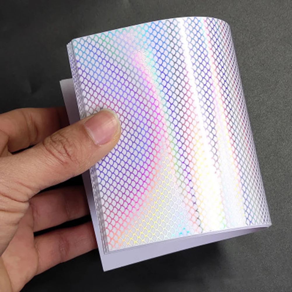 Flash Sticky Paper Sticker DIY Modified Fish Scale Flash Lure Bait Tape Hologram Sticker Fishing Lure Accessory
Flash Sticky Paper Sticker DIY Modified Fish Scale Flash Lure Bait Tape Hologram Sticker Fishing Lure Accessory