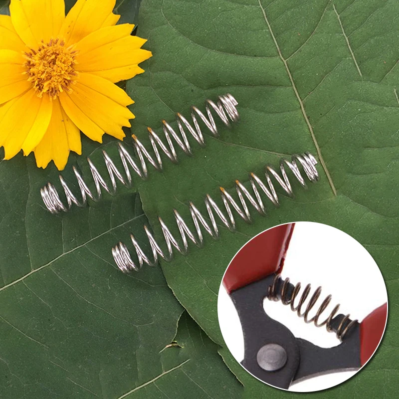 1pc High Elasticity Compression Spring Gardening Scissors Accessories Stainless Steel Pruning Hand Tool Garden Supplies
1pc High Elasticity Compression Spring Gardening Scissors Accessories Stainless Steel Pruning Hand Tool Garden Supplies