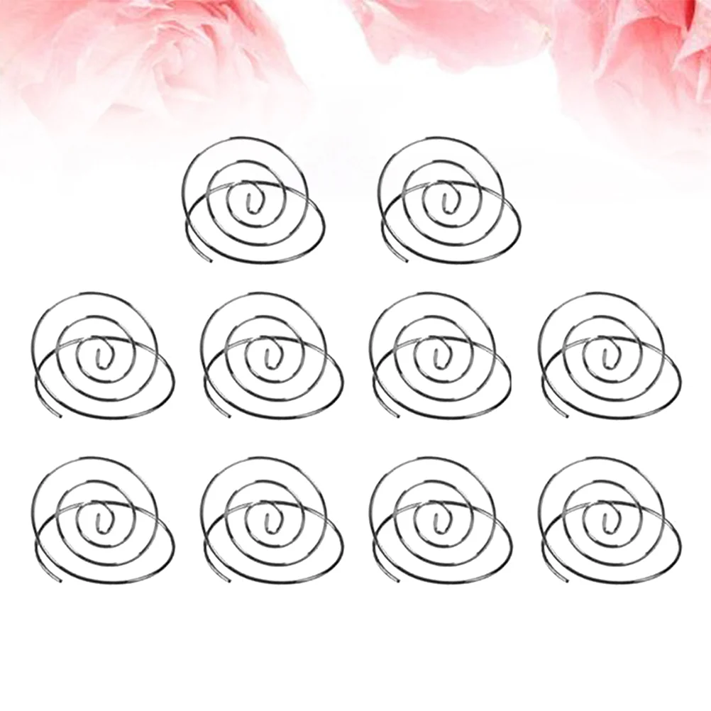 10pcs Silver Spiral Shape Note Clip Memo Photo Stand Holder Metal Paper Note Clips for Wedding Party Table Decoration
10pcs Silver Spiral Shape Note Clip Memo Photo Stand Holder Metal Paper Note Clips for Wedding Party Table Decoration