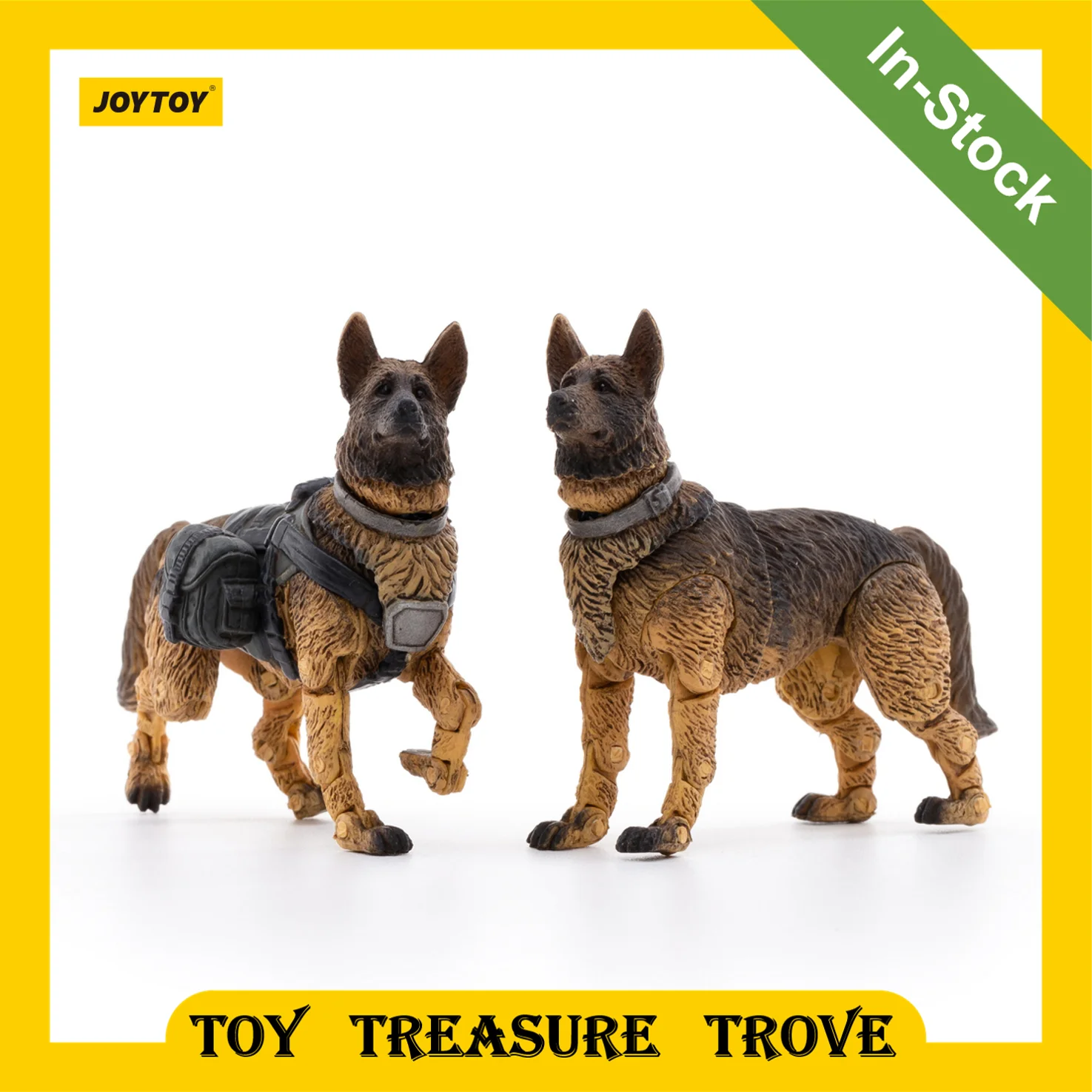 JOYTOY 1/18 Action Figures (2PCS/SET) Military Dog German Shepherd Alsatian Wolf Pet Anime Collection Model Toy For Gift Décor
JOYTOY 1/18 Action Figures (2PCS/SET) Military Dog German Shepherd Alsatian Wolf Pet Anime Collection Model Toy For Gift Décor