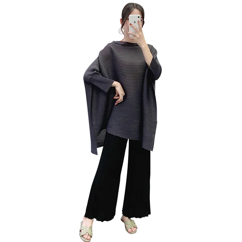 

SuperAen New Summer Top Design Autumn Loose Korean Irregular Oversize T-shirt for Women