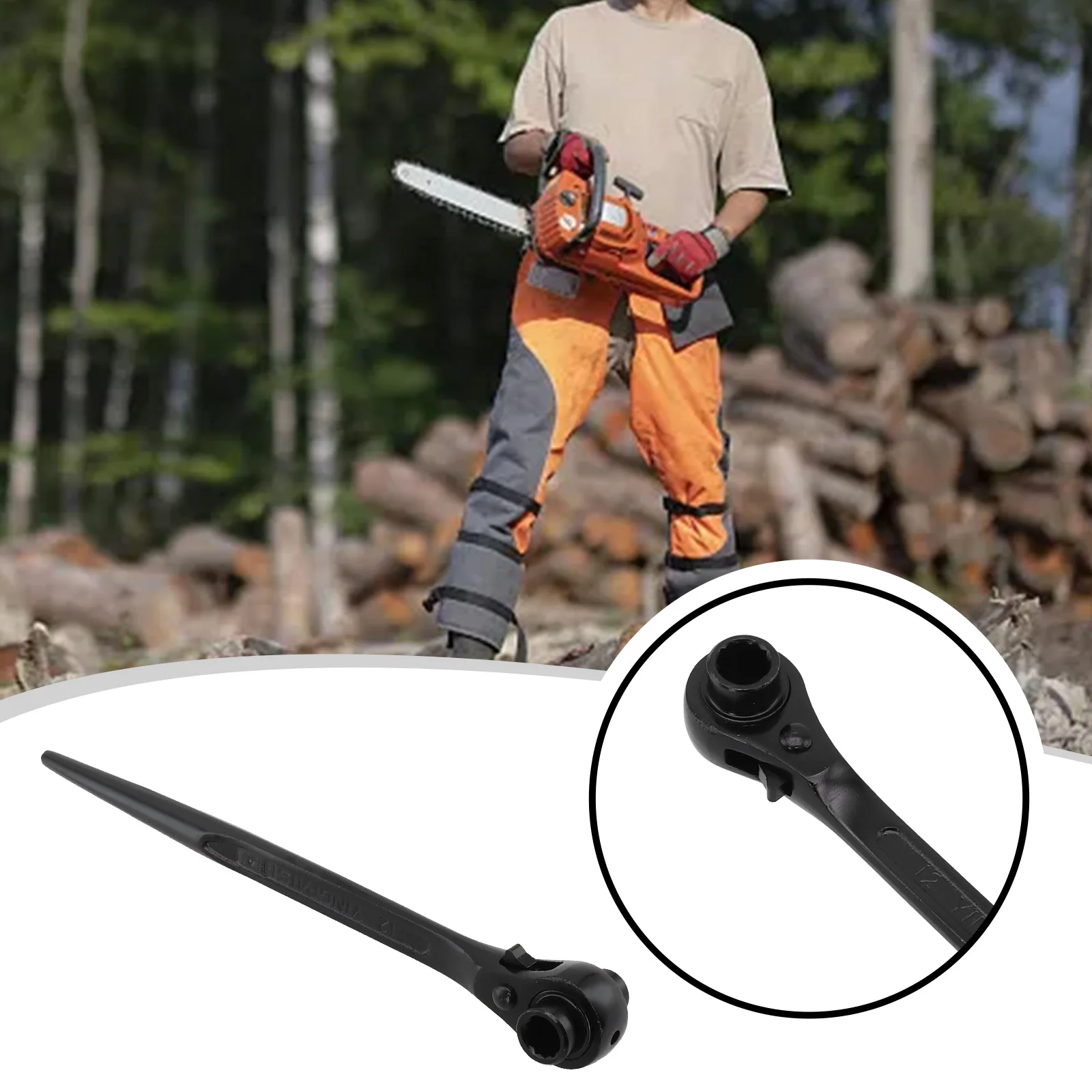 T-Bar Wrench Ratchet Wrench Brand New Chainsaw Accessories For Chainsaw Maintenance For DIY Tools High Carbon Steel
T-Bar Wrench Ratchet Wrench Brand New Chainsaw Accessories For Chainsaw Maintenance For DIY Tools High Carbon Steel