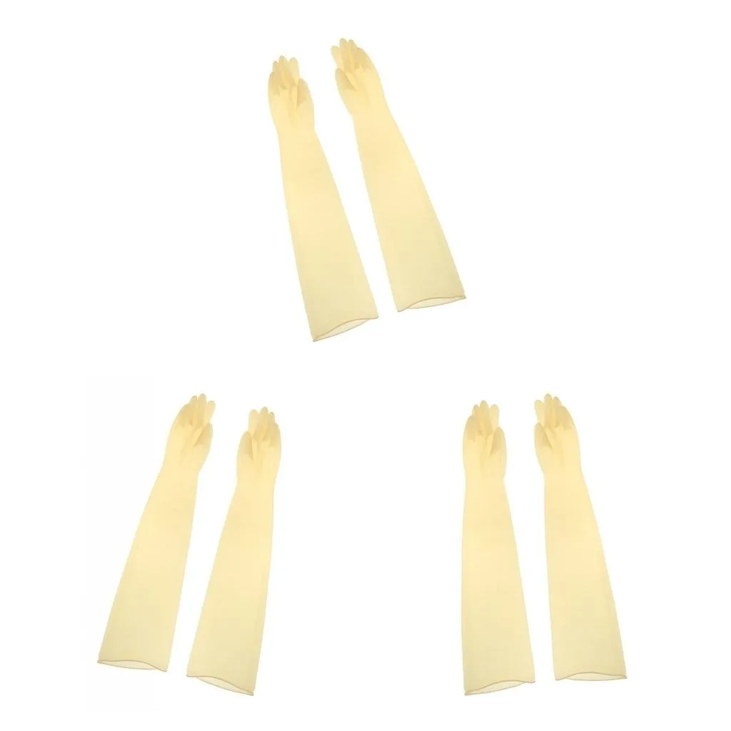 1 Pair Latex Industrial Gloves Yellow Acid Resistant Chemical Protective Gloves 32cm Length For Industrial Enterprises Hand Tool
1 Pair Latex Industrial Gloves Yellow Acid Resistant Chemical Protective Gloves 32cm Length For Industrial Enterprises Hand Tool