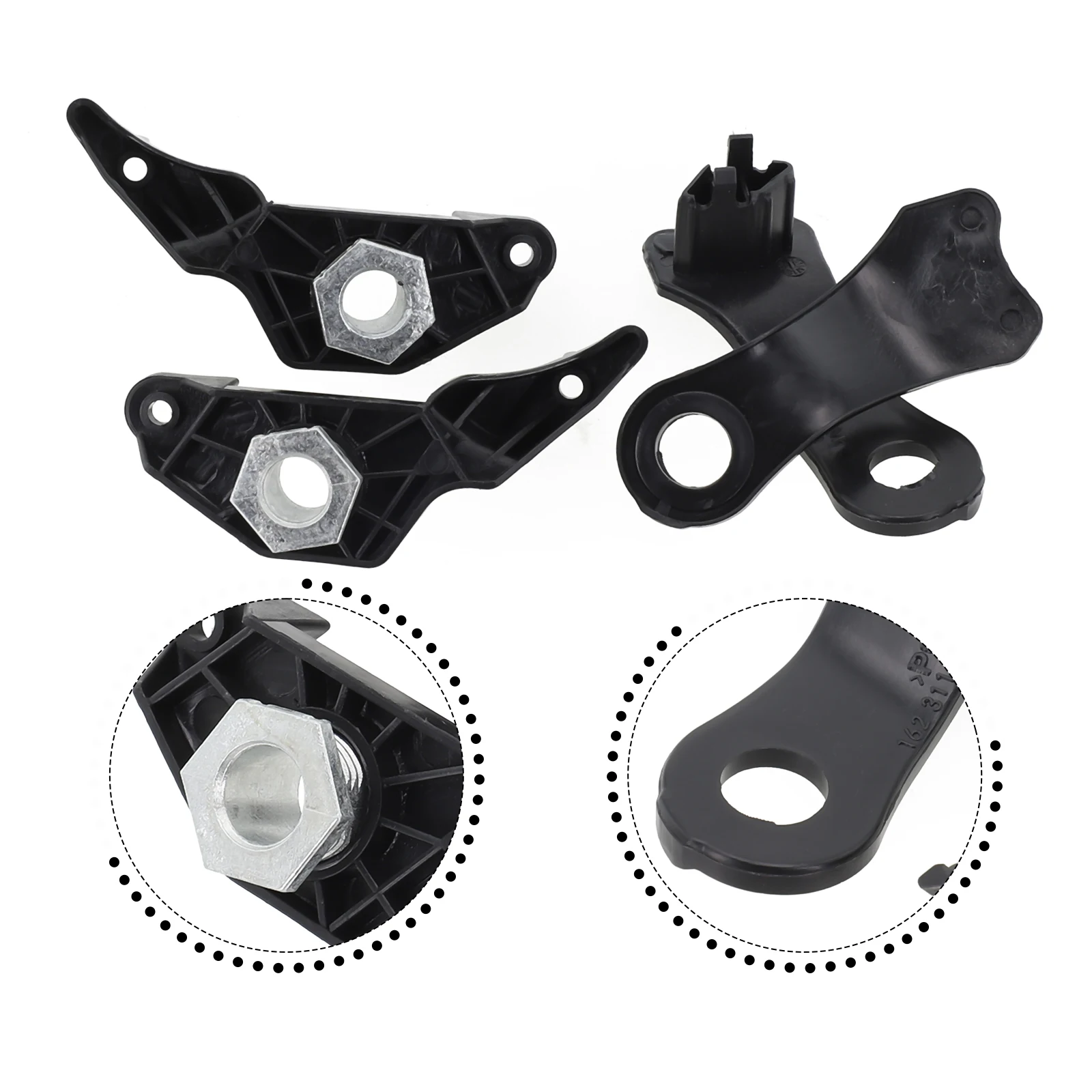 4pc Right+Left Headlighttttt Repair Brackets For BMW 525i 530i 540i 550i Front Side Car Lamps Brackets Car Accessories
4pc Right+Left Headlighttttt Repair Brackets For BMW 525i 530i 540i 550i Front Side Car Lamps Brackets Car Accessories